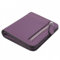 GADIEMKENSD Small Purses for Women RFID Blocking Bifold Soft Leather Wallet Credit Card Holders with Zip Mens Mini Coin Pocket Wallets Money Organisers Case for Travel Gift Minimalist Purple