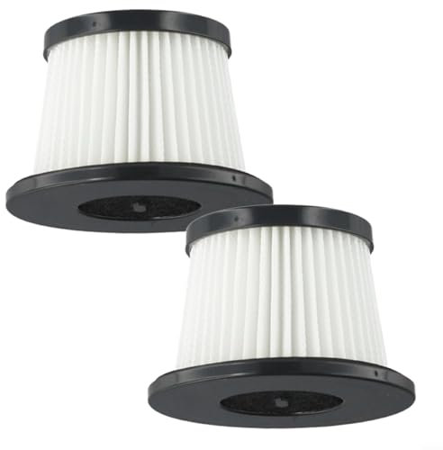 URPIZY Lot de 2 filtres HEPA pour aspirateur sans Fil pour SilverCrest Shaz 22.2 C3 - Pièces de Rechange et Accessoires pour Une Performance optimale - Améliorer Les résultats de Nettoyage