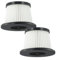 URPIZY Lot de 2 filtres HEPA pour aspirateur sans Fil pour SilverCrest Shaz 22.2 C3 - Pièces de Rechange et Accessoires pour Une Performance optimale - Améliorer Les résultats de Nettoyage