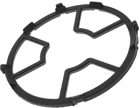 Veemoon Supporto Antiscivolo Per Pentole Gas Anello Ghisa Resistente Per Wok e Pentole Compatibile Con Cucine Gas Stabile e Sicuro Per Cottura Efficiente