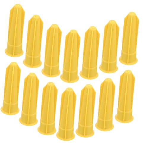 FOYTOKI 24pcs Caulk Caps for Sealing and Protecting Caulking Tubes Universal Fit Caulk Saver Sealer Caulking Tube Covers for Window and Door