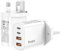 USB C Plug Fast Charge, 2Pack 40W 4-Port USB Fast Charger Plug UK Dual Port PD Power Adapter+QC Wall Plug Multi Mains Type C Charging Plug for iPhone 16 15 14 13 12 11 Pro Max XS XR 8, Samsung, iPad