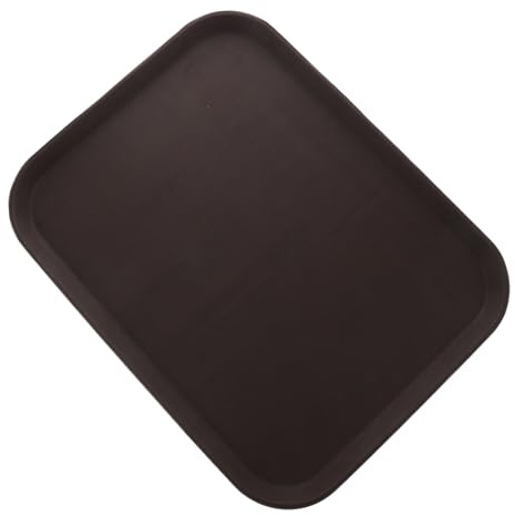 Black Plastic Boot Tray for Shoes, Plants, and Entryway Use