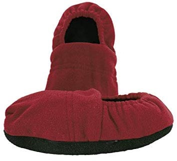 Warm Hug Feet - Warm Hug Feet Microwavable Slippers - bb_F1520243 - Red