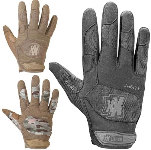 KinetiXx Atmungsaktiver Einsatzhandschuh X-Light black I