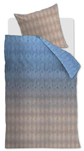 Beddinghouse Bettwäsche Points and Lines | Blue - 155 x 220