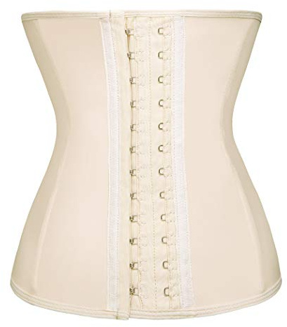 Lilith-Lover Dreamburn Waist Trainer Women Latex Corset Shapewear 3 Hook 9 Steel Bones Weight Loss Adjustable Slimming Body Shaper Tummy Control Girdle