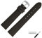 MARBURGER Uhrenarmband 20mm Textil Schwarz - Werkzeug Montage Set 5312010000120