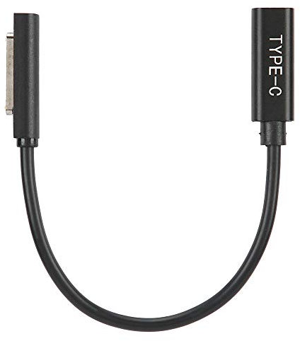 Adapter Cable, PD Type C Fast Charging Adapter Cable, for 1/2 / RT, 17cm / 6.7in Length, 12V 3A, Black