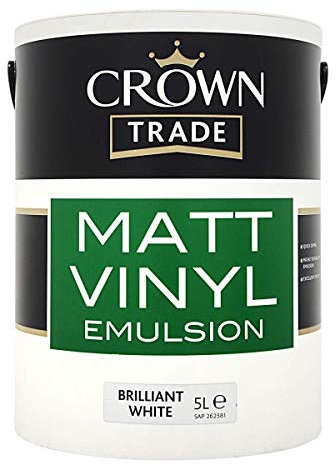 Crown Vinyl Matt (Brilliant White)-5 L