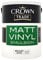 Crown Vinyl Matt (Brilliant White)-5 L