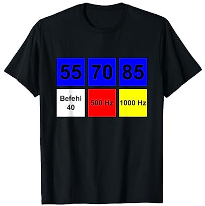 Lokführer Lustiges PZB Design Inside Joke Eisenbahn Fan T-Shirt