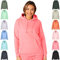 Light & Shade LSLSWT005 Top in Felpa con Cappuccio Super Soft Touch Loungewear da Donna, Rosa, L