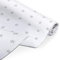 Amilian Baumwollstoff Meterware, Stoffe, Stoffreste, Stoffpaket: ca. 160 cm x 200 cm, zum Nähen, für Patchwork 100% Baumwolle DIY Baumwollstoff, Baumwolltuch, Nähstoffe, Sternchen weiß (A3)