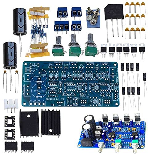 TDA2030L/TDA2030A 2.1 Stereo Audio Power Amplifier DIY/Finished Board (DIY)