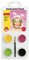 Eberhard Faber 579022 - Kinderschminke Set Schmetterling, 4 Schminkfarben mit Pinsel und Anleitung