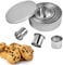 SCHYIDA 11 PCS Emporte Piece Rond, Emporte Pièce Patisserie Cuisine en Acier Inoxydable Cercle a Patisserie pour Pate a Sucre, Pâtisserie, Gâteaux, Beignet, Fondant, Biscuit