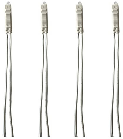 ZOREI Lampada LED Luce Spia 230V 0.5W, Compatibile con Bticino Axolute, Compatibile con Bticino Living Now (4 Pezzi, Bianco)