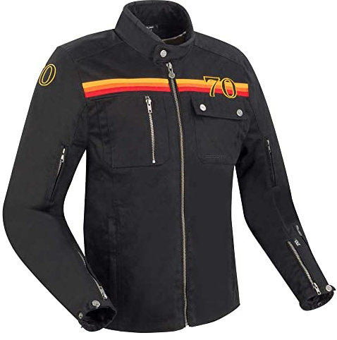 SEGURA, Herren Motorradjacke Mamba black, L