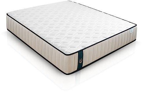 WIN REST Maximus, atmungsaktive viskoelastische Matratze, hohe Festigkeit, Höhe 21 cm, Boston Stretch 250 g, hypoallergene Super Soft Faser (150 x 200 cm)