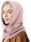DRESHOW Wintermützen für Damen Balaclava Strickmütze Skull Cap mit Kordelzug Warmer Kapuzenschal Mütze