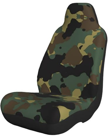 SATUSA Autositzbezug mit Camouflage-Muster, Autositzbezug, Vordersitzbezüge, SUV/LKW/Van/Auto Universal Sitzbezüge