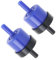 SG Store 2 Stück Auto Vakuum Rückschlagventil PVC Vakuum Rückschlag Vakuum Steuerventil 433862117 Kompatibel mit Volkswagen T2 T3 T4 T5 Kompatibel mit Audi