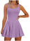 Abito Cocktail Donna Spolverino Donna Primavera Estate Abito Elegante Donna Cerimonia Gonna Lunga con Spacco Laterale Vestito Donna Cerimonia Gonna Balze Liquidazione