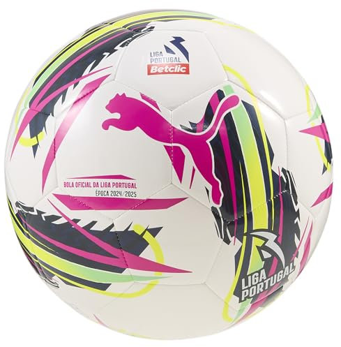 PUMA Erwachsene Orbita Liga Portugal Fußball 5, White Multicolor