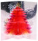 scicent Weihnachtskarte 3D Rot Pop Up Weihnachtskarten mit Umschlägen Weihnachtsbaum Weihnachtsmann Karte für Frau und Mann Weihnachtsdeko Geschenk für Alle - 20833