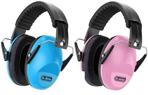 Dr.meter Gehörschutz Kinder Rosa und Blau