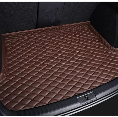 QSLLLY Auto Kofferraummatte für Audi Q3 2012,Kofferraum Cargo Schutzmatte Flacher Stil Kofferaummatte Matte Kratzfest Innenraum ZubehöR,F