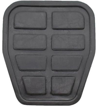Car Pedals Cover Passend 1 Paar Auto-Gummibremskupplungs-Fußpedalabdeckungen Pads Abdeckungen Autozubehör 321721173 Für VW Für Golf Für Jetta Für MK2 Für T4 Für C44 1983-1992 Bremspedalbelag