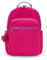 Kipling Seoul Grand sac à dos pour ordinateur portable 15, Rose azalée, 13.75''L x 17.25''H x 8''D, Kipling Sac à dos pour ordinateur portable 15 pouces Seoul
