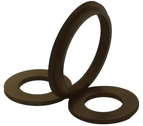 3Pcs Verbindungsstück Dichtungen Unterlegscheiben für Lay Z Lazy Spa Gummidichtung Set A/B/C Kupplungsdichtungen Verbindungsstück Dichtungen Dichtungen (Black)
