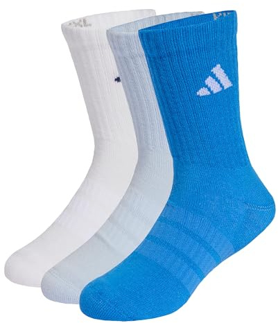 adidas Unisex Kids DÄMPFENDE SPORTSWEAR CREW SOCKEN 3 PAAR