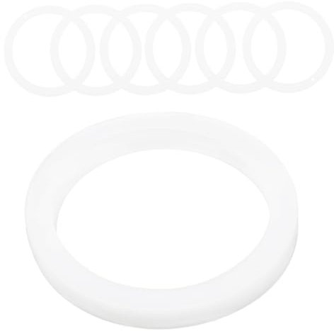 Ciieeo 30pièces Joints Étanchéité Silicone Pour Bocaux Mason Couvercles De Bocaux Verre Joints De Remplacement Réutilisables