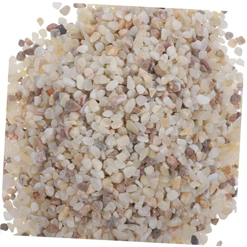 Luxshiny 1ensemble Gravier Naturel pour Aquarium Sable Décoratif pour Poissons Eau Douce Et Salée Gravillons Sûrs Et Écologiques pour Aménagement De Réservoirs