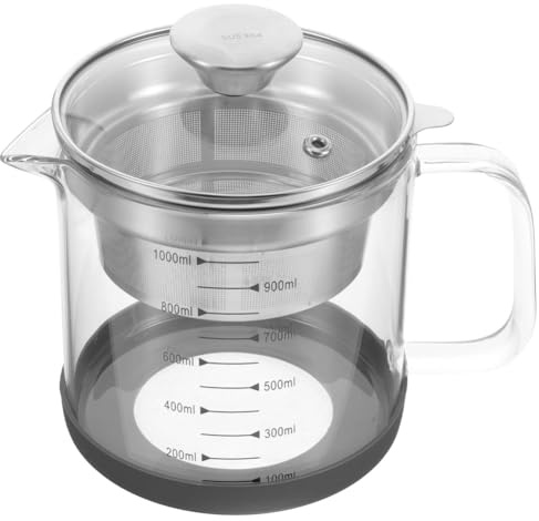 Wernfale Food Strainer Nut Milk Bag Replacement Yogurt Strainer Stainless Steel Iced Tea Pitcher Juice Beverage Carafe with Scale Easy Install