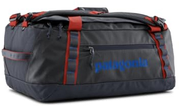 Patagonia Black Hole Duffel 40L Smolder Blue w/Amanita Red
