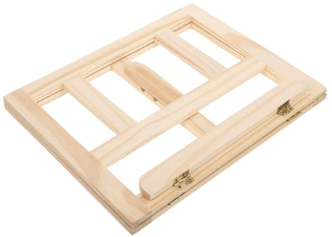 PHENOFICE Wooden Puzzle Box Lid with Adjustable Viewing Angle Easel Stand and Stable Support Puzzle Case Lid Holder Organizer Accessory for Home and Travels