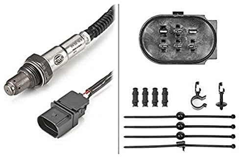 HELLA 6PA 009 166-851 Lambdasonde - 6-polig - vor Katalysator - Kabel: 800mm