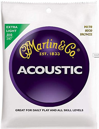 Saitensatz für Akustikgitarre 010 – 047 Martin M170