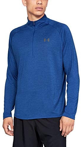 Under Armour Men UA Tech 1/2 Zip 2.0 Long-sleeve Shirt - Royal// Graphite (400), 4XL