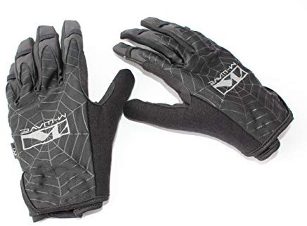 KHE Spider M-Wave BMX Handschuhe Dirt-Jump MTB Scooter Schwarz Größe XL