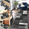 SGLGSTORE Teppich Läufer Flur rutschfest Schwarz Grau Küchenläufer Modern waschbar Korridor Teppichläufer, 3D Geometrisch Läufer Teppich Küchen Wohnzimmer Breite 60cm/ 70cm/ 80cm/ 90cm/ 100cm/ 110cm
