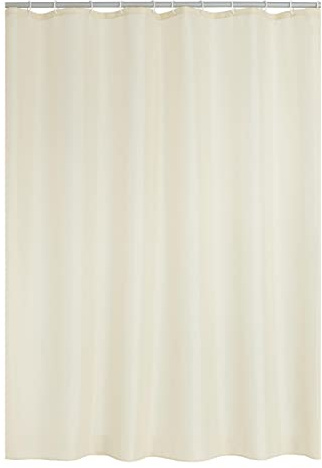 RIDDER Duschvorhang Textil Uni beige 240x180 cm