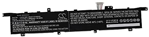 vhbw batteria compatibile con Asus ZenBook Pro Duo UX581GV-BP9901U, UX581GV-H2001T, UX581GV-H2001R notebook (3900mAh, 15,4V, Li-Poly)