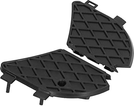 KIMISS 1 Paar Unterer Grill für Vordere Stoßstange 2108850153, Nebelscheinwerfer-Grillabdeckung für E-Klasse W210 (ABS)