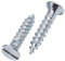 SKIR'CO (30 pièces) Vis à Bois Acier Zingué 4.0 x 20 mm, Tête Plate Fendue, Tête Fraisée, Vis DIN 97